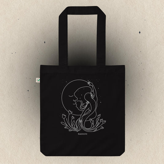 Flourish Moon – Organic tote bag